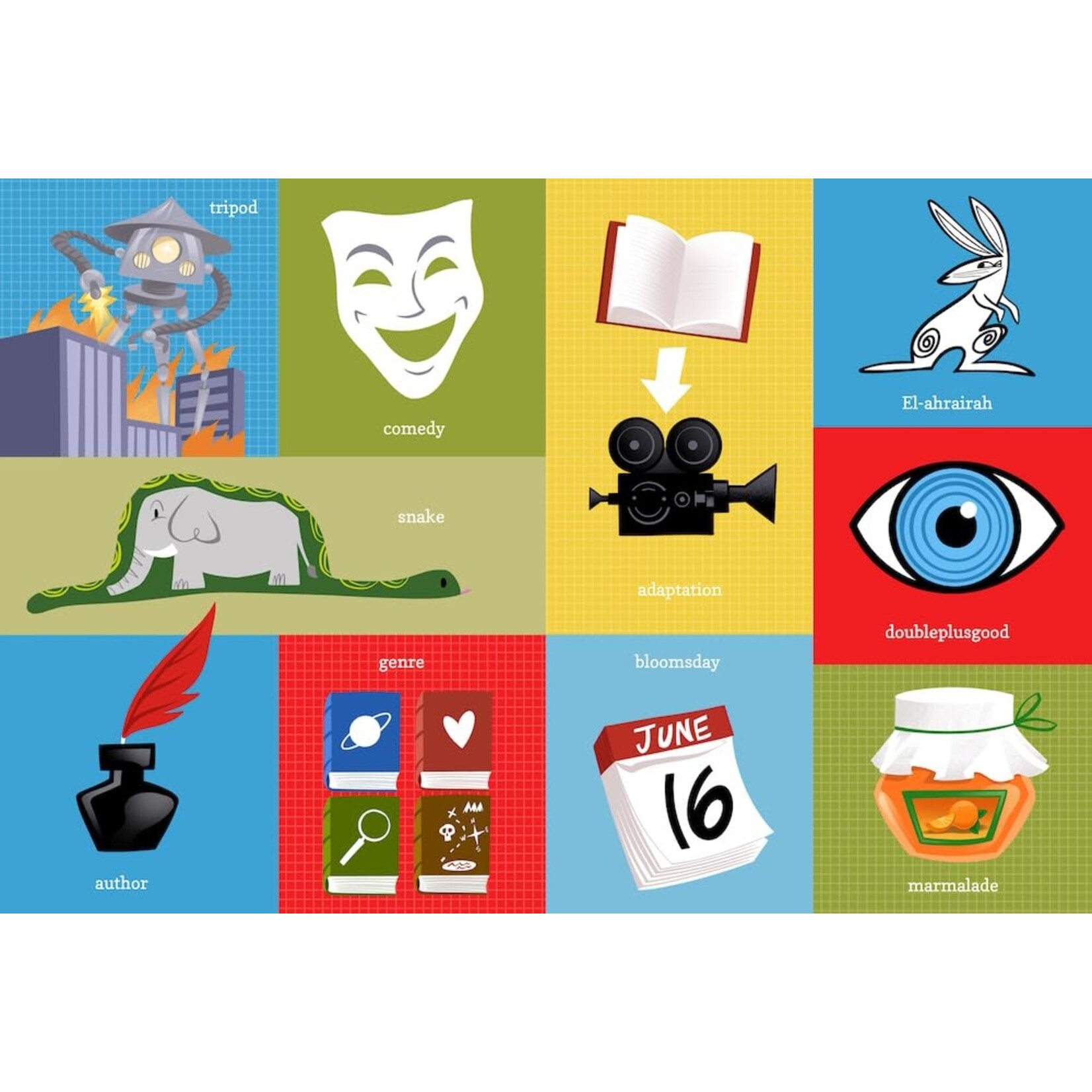 Abrams 100 First Words for Little Bookworms