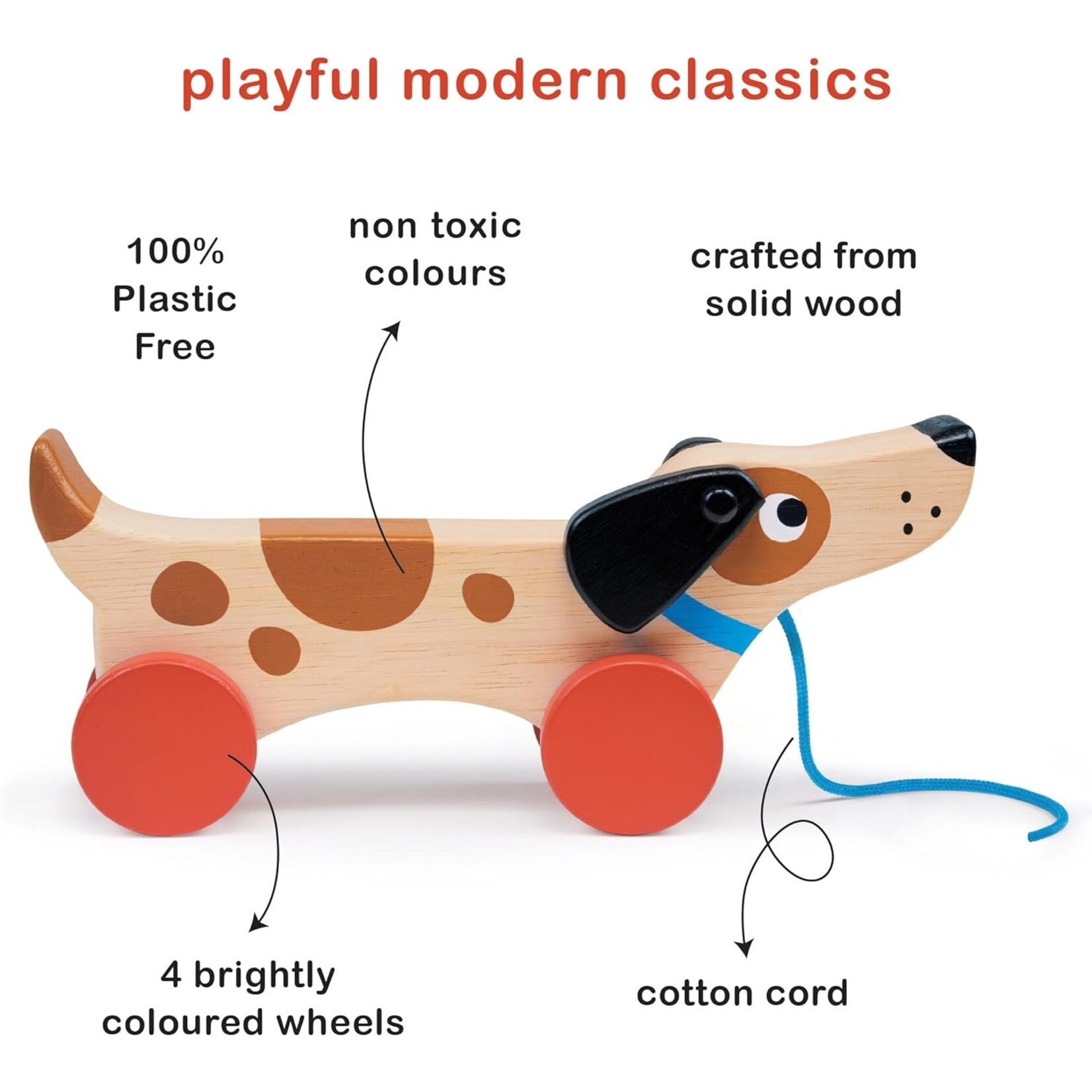 Mentari Toys Puppy on Wheels