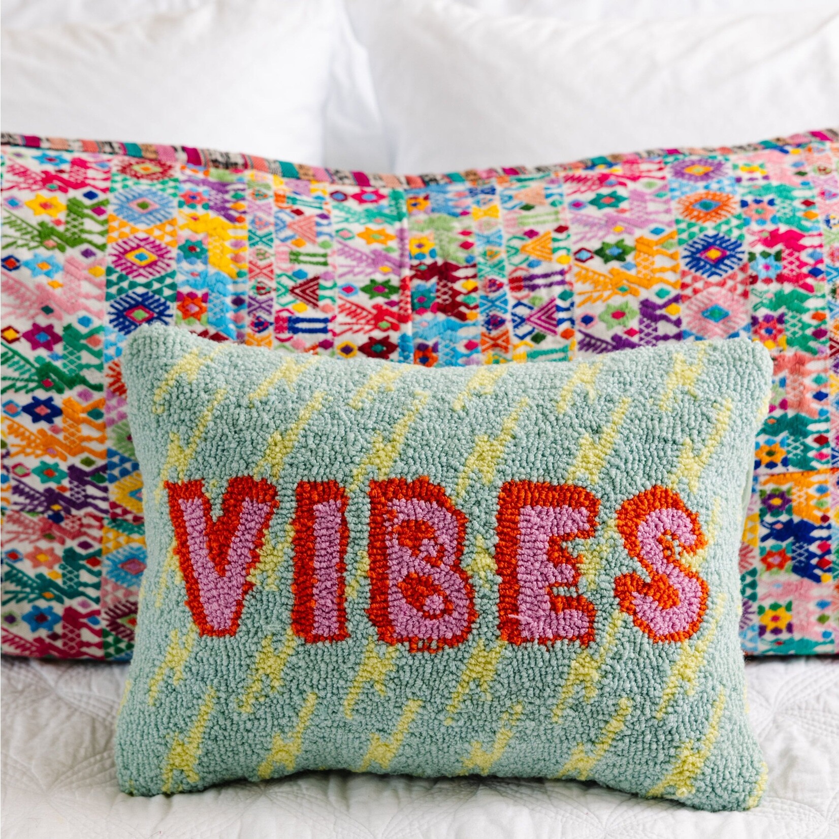 Vibes Hook Pillow