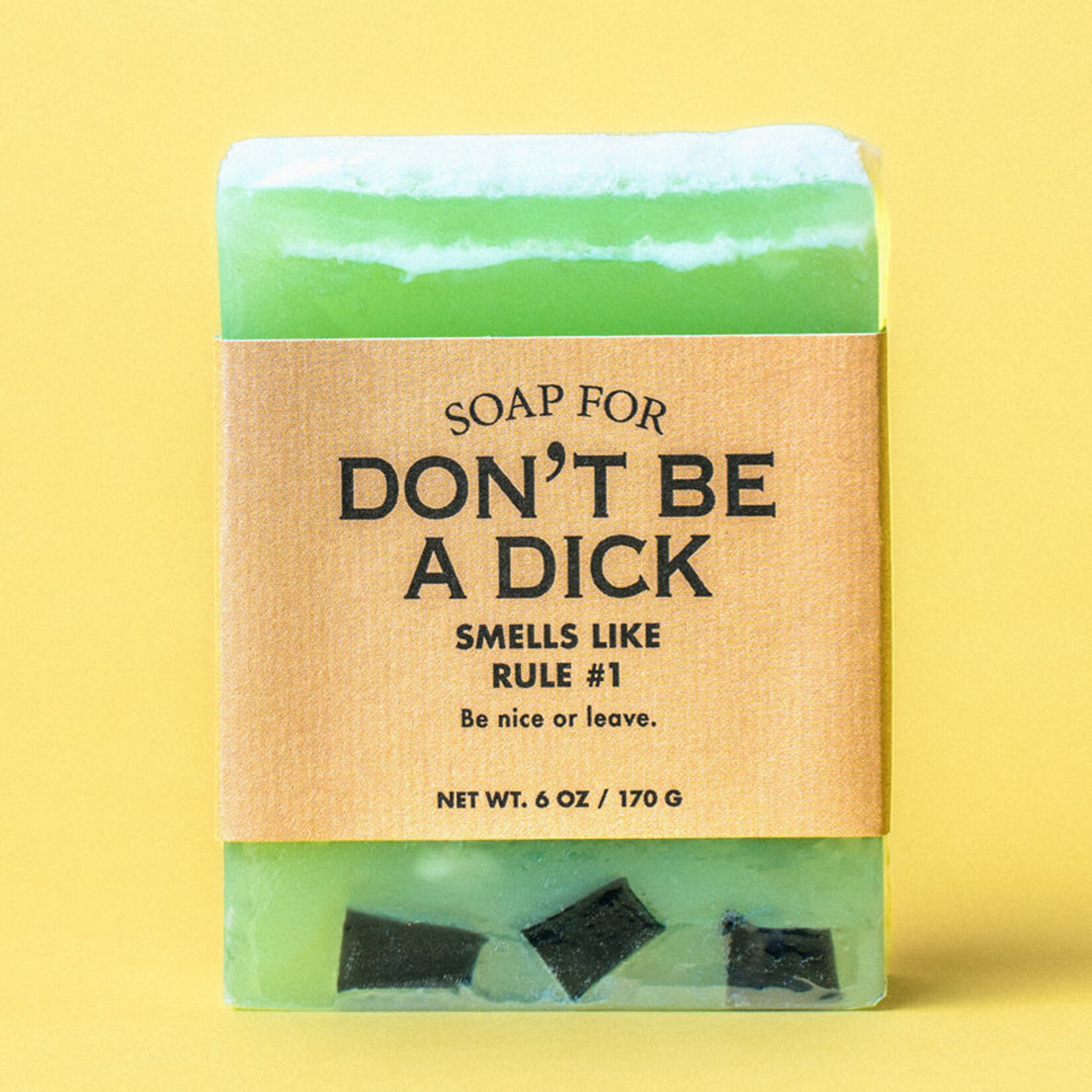 Whiskey River Don't Be a Dick Soap