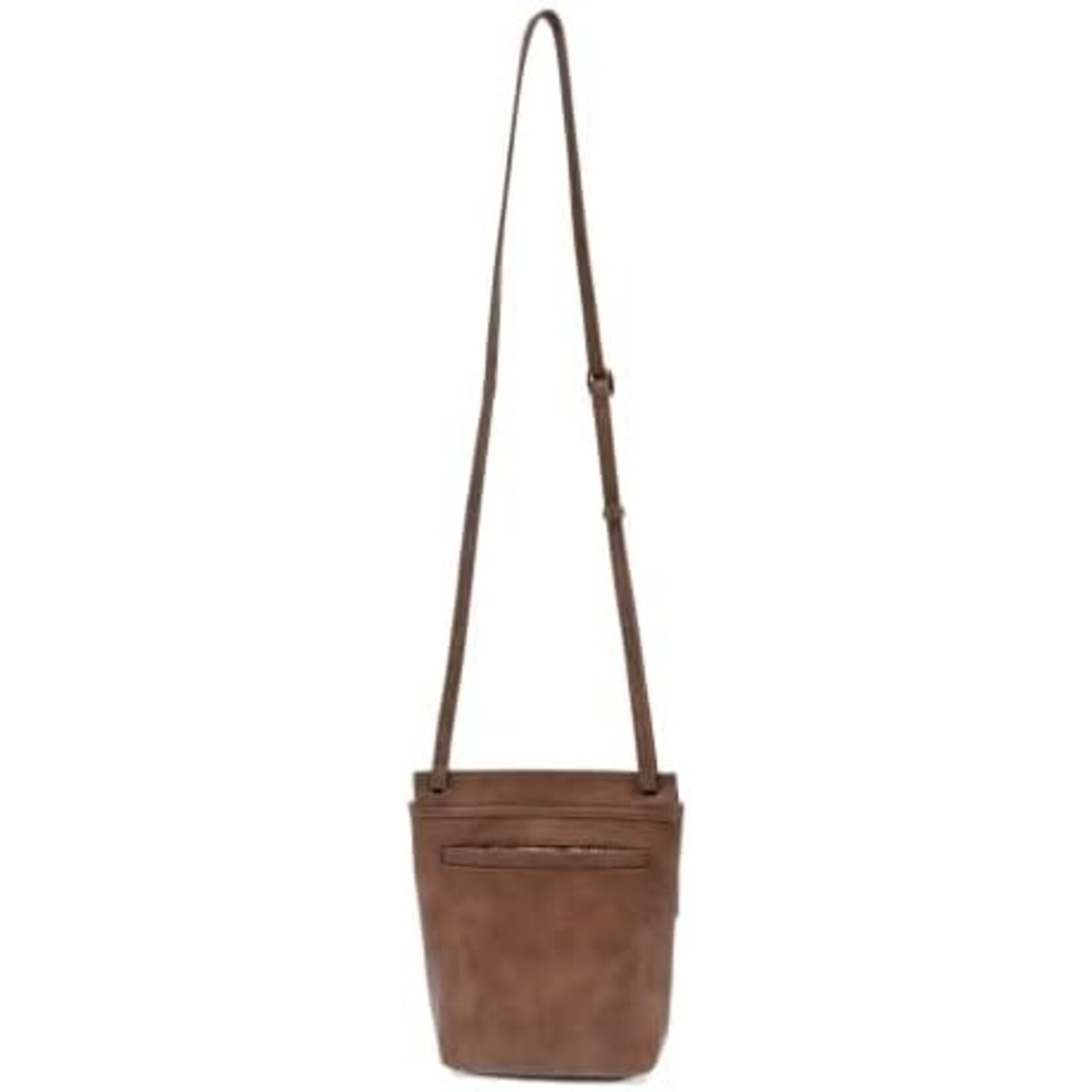 Joy Accessories Aimee Front Flap Crossbody in Hickory