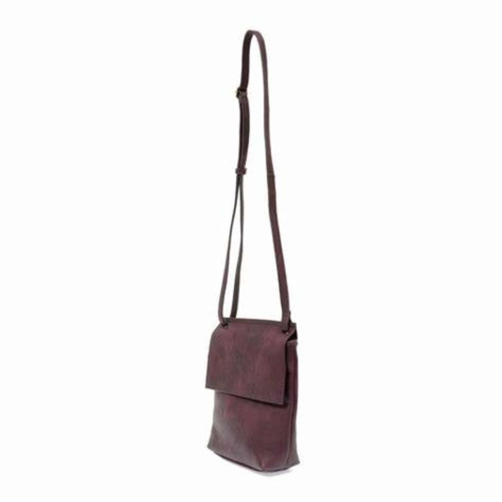 Joy Accessories Aimee Front Flap Crossbody in Hickory