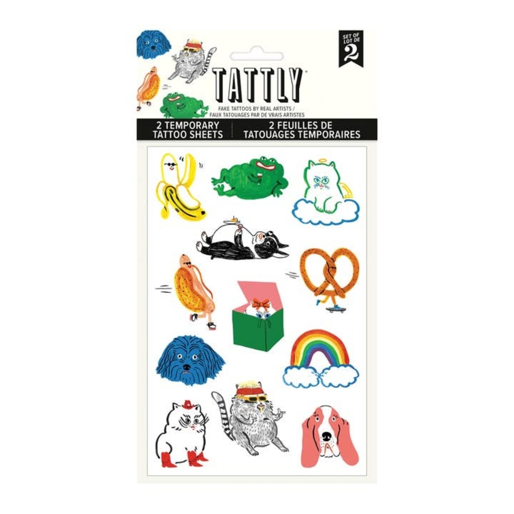 Tattly Goofy Gum Tattly Sheet