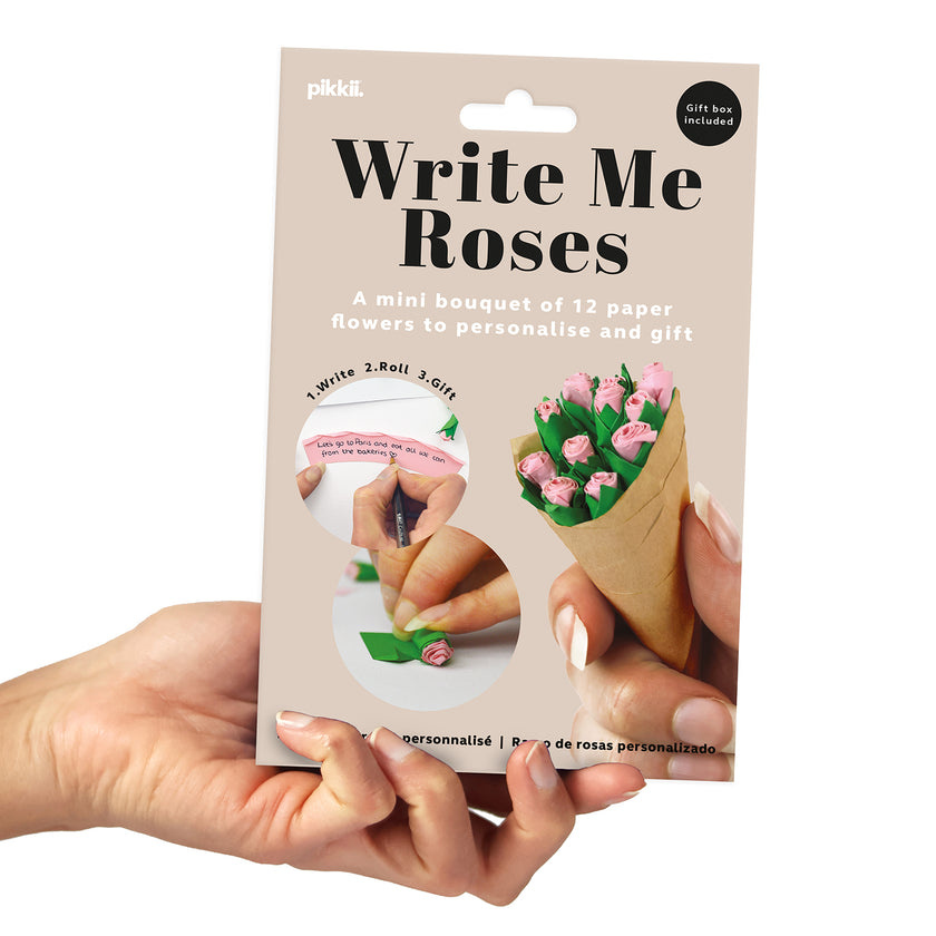 Write Me Roses Kit Write Me Roses : Write Notes on Flowers - Exit9 Gift Emporium