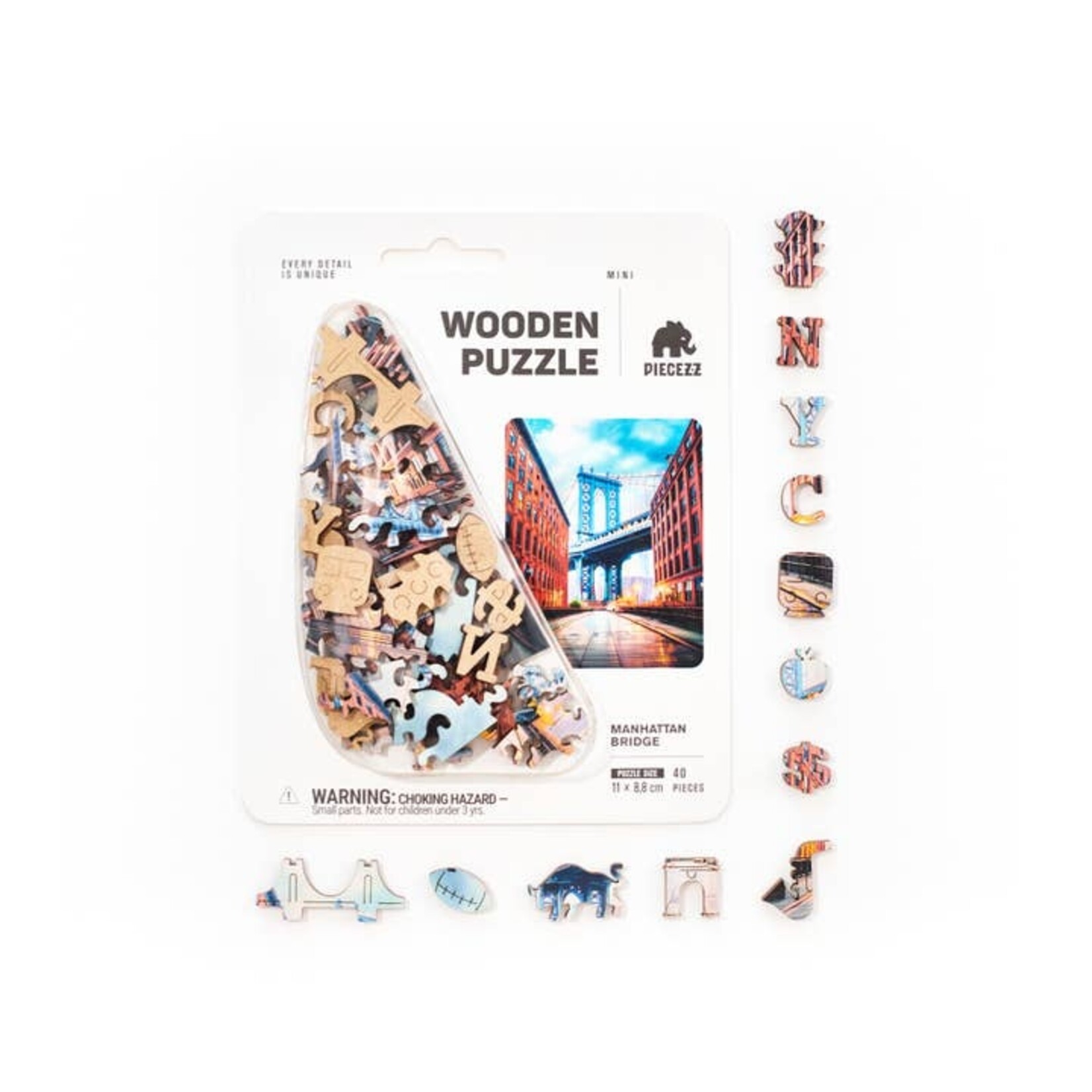 Geek Toys Brooklyn Bridge Pocket Puzzle