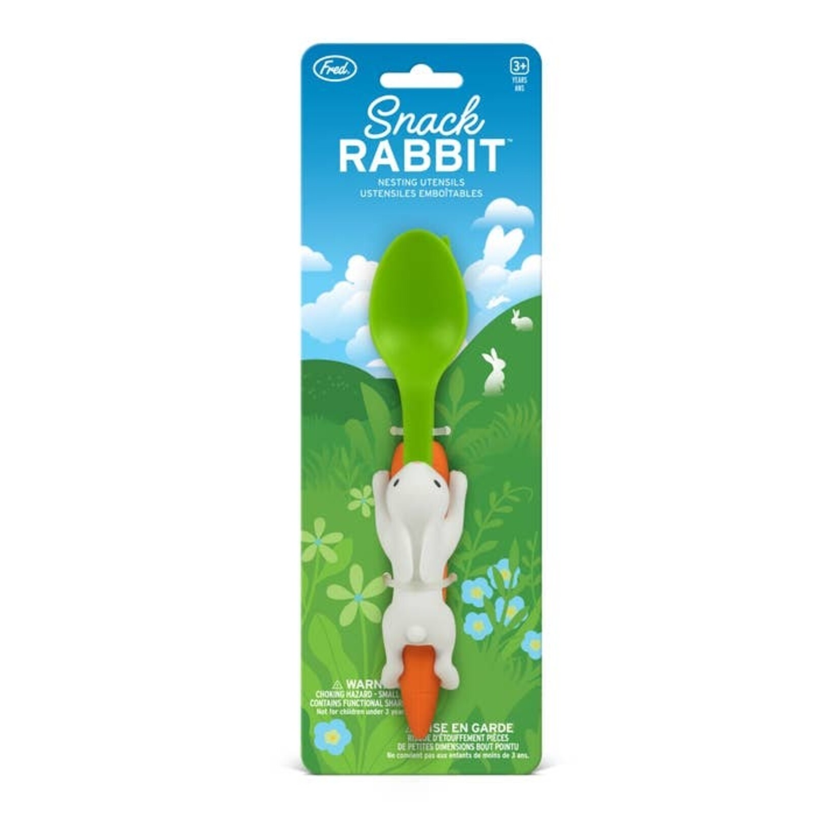 Fred & Friends Snack Rabbit Utensils