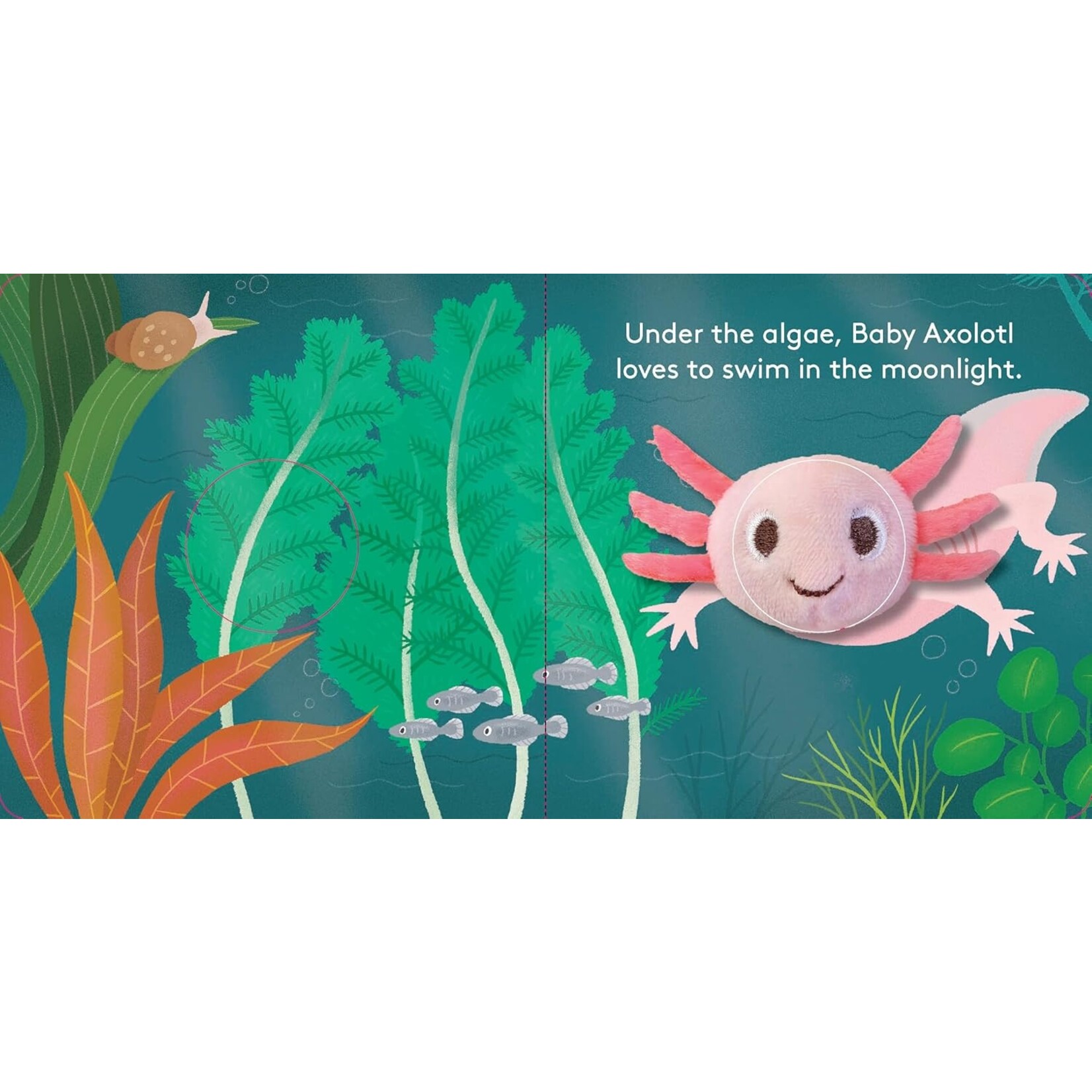 Chronicle Books Baby Axolotl: Finger Puppet Book