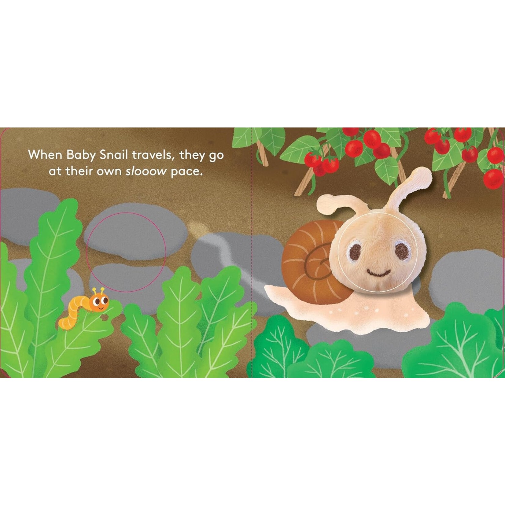 Chronicle Books Baby Snail: Finger Puppet Book