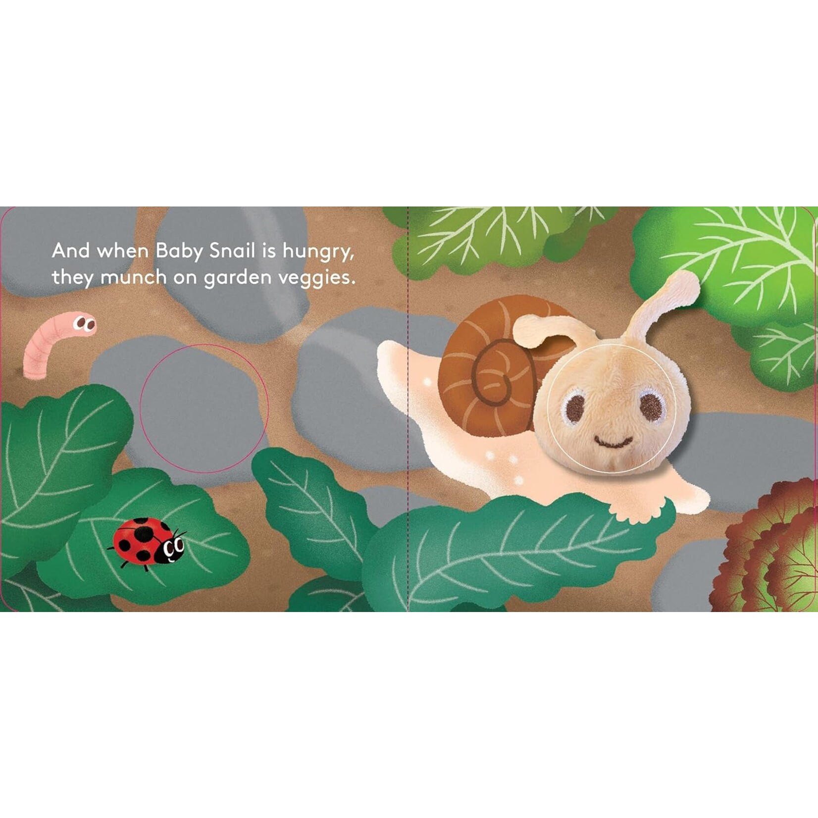 Chronicle Books Baby Snail: Finger Puppet Book