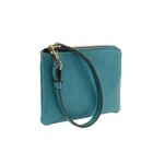 Joy Accessories Pippa Wristlet Pouch in Turq