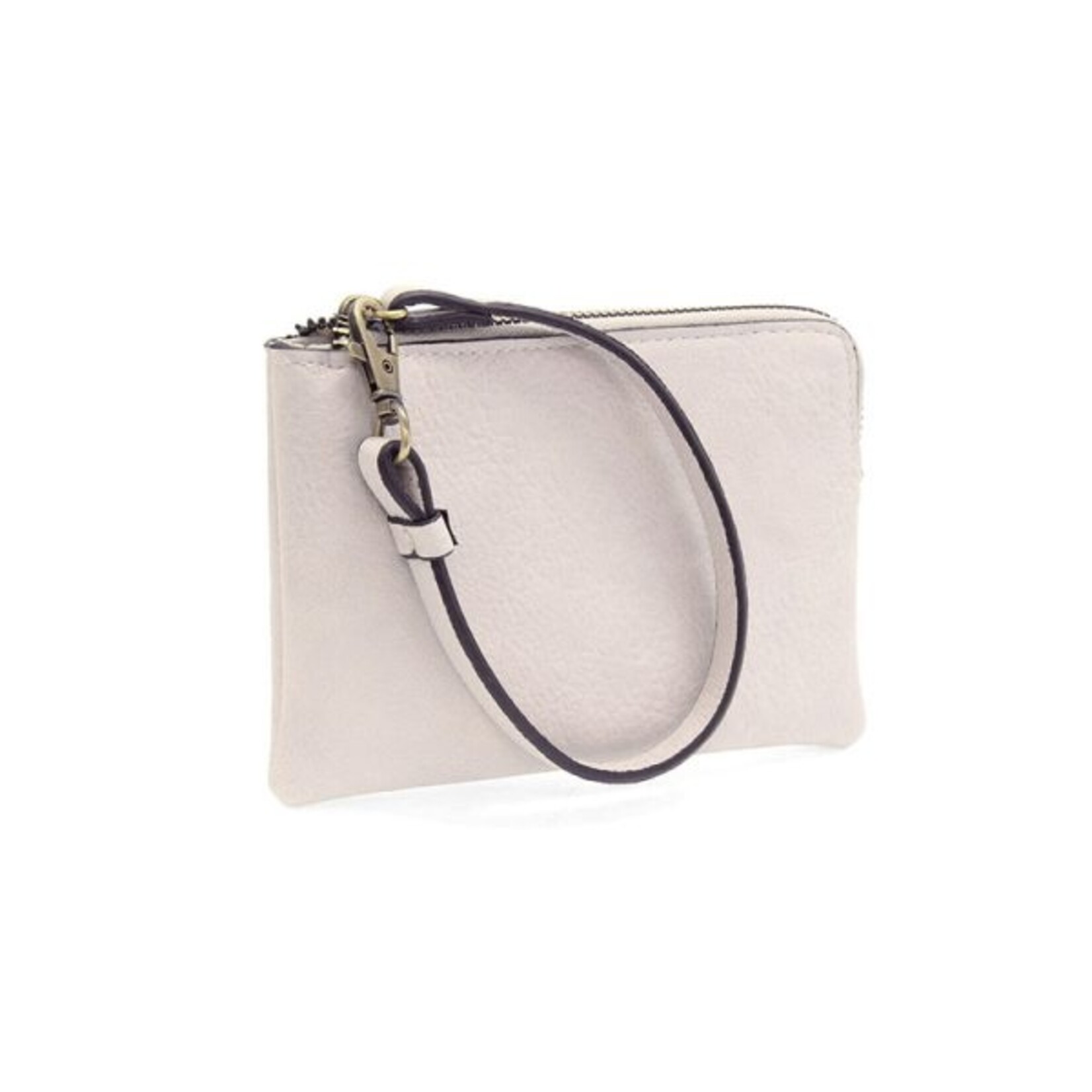Joy Accessories Pippa Wristlet Pouch in Bone