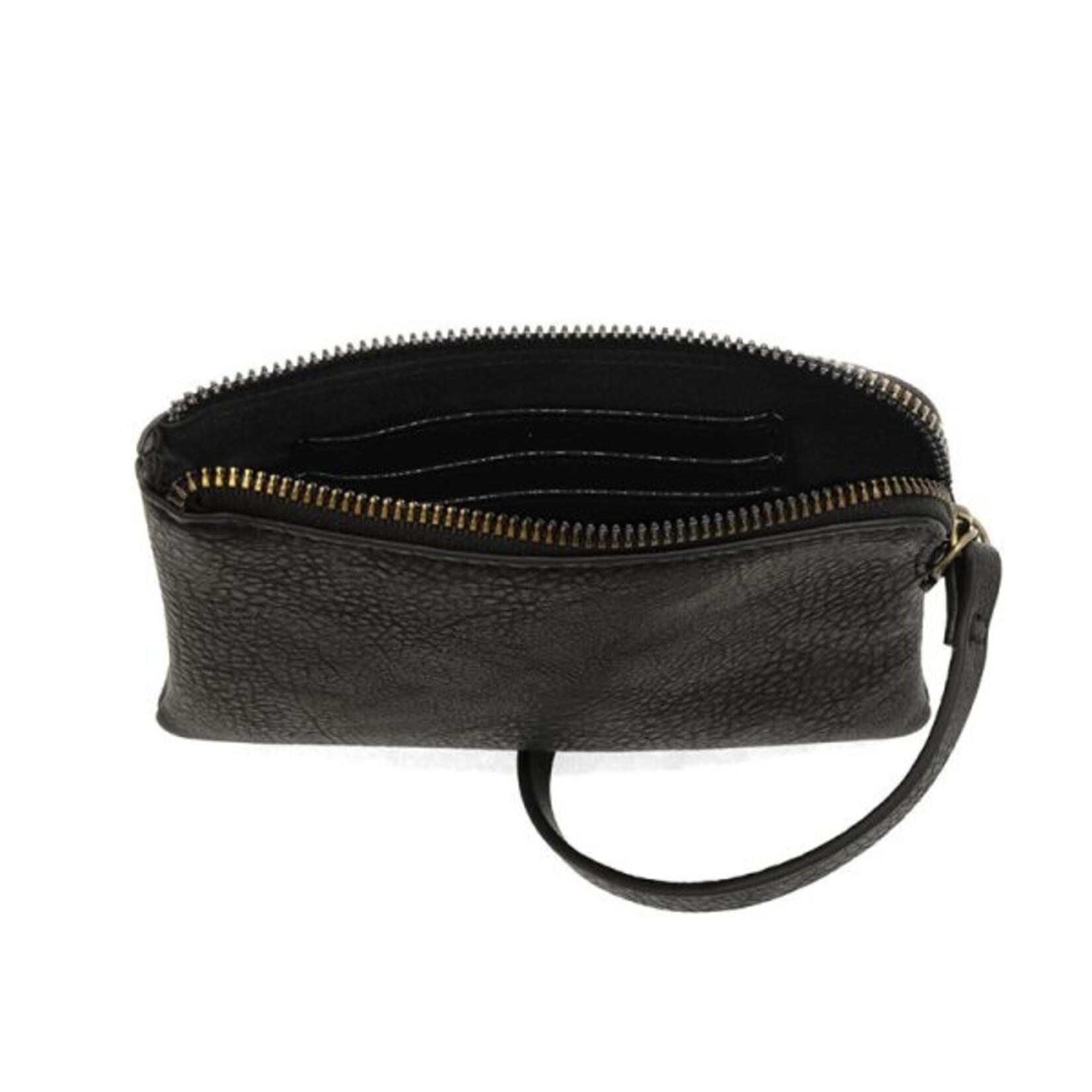 Joy Accessories Pippa Wristlet Pouch in Black