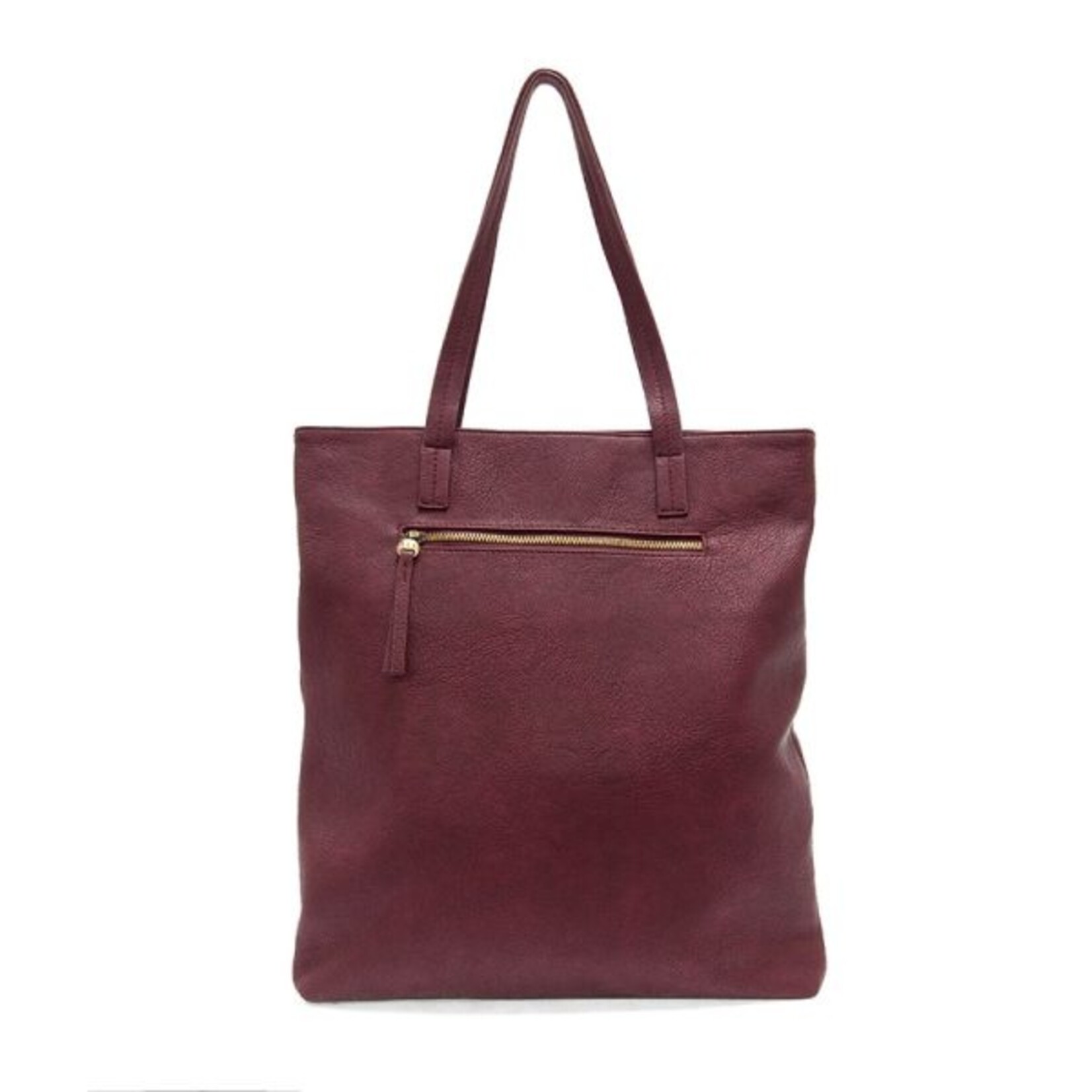 Joy Accessories Tabitha Magazine Tote in Plum
