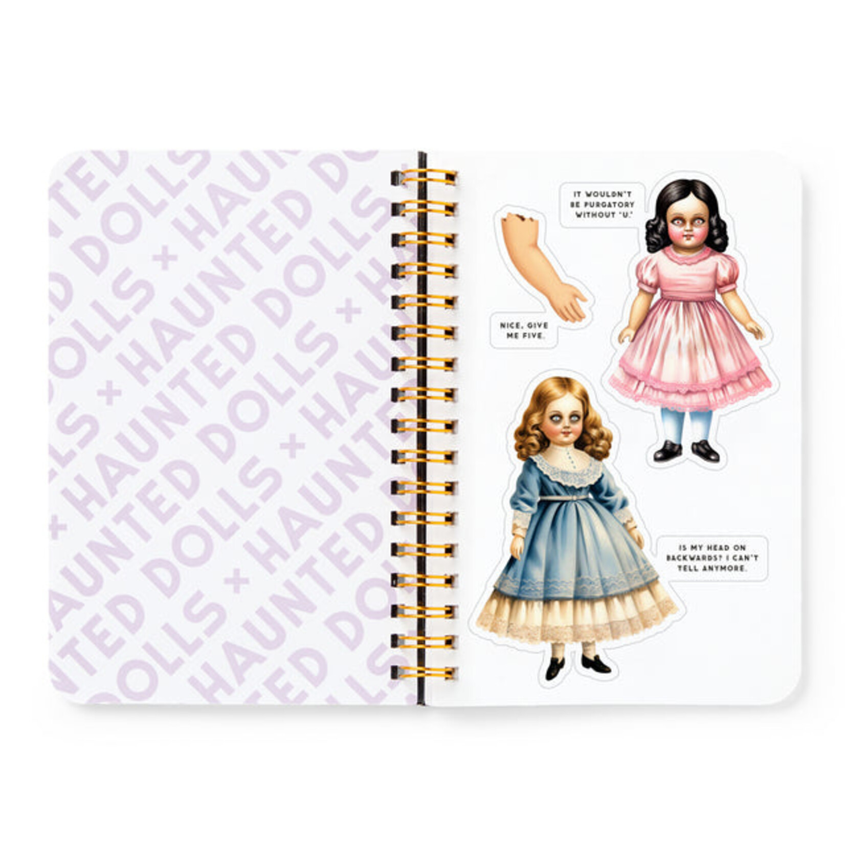 Chronicle Books Haunted Dolls Sticker Book