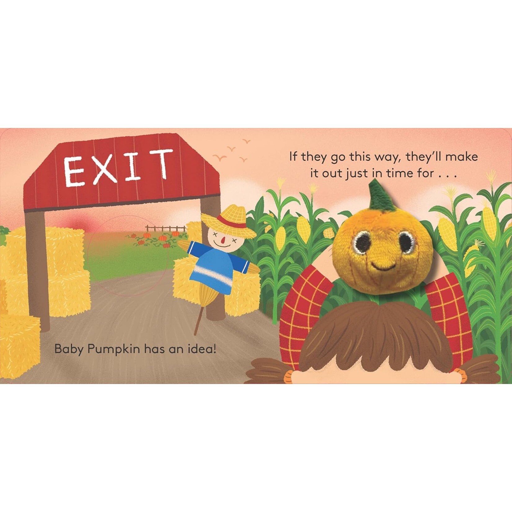 Chronicle Books Baby Pumpkin: Finger Puppet Book