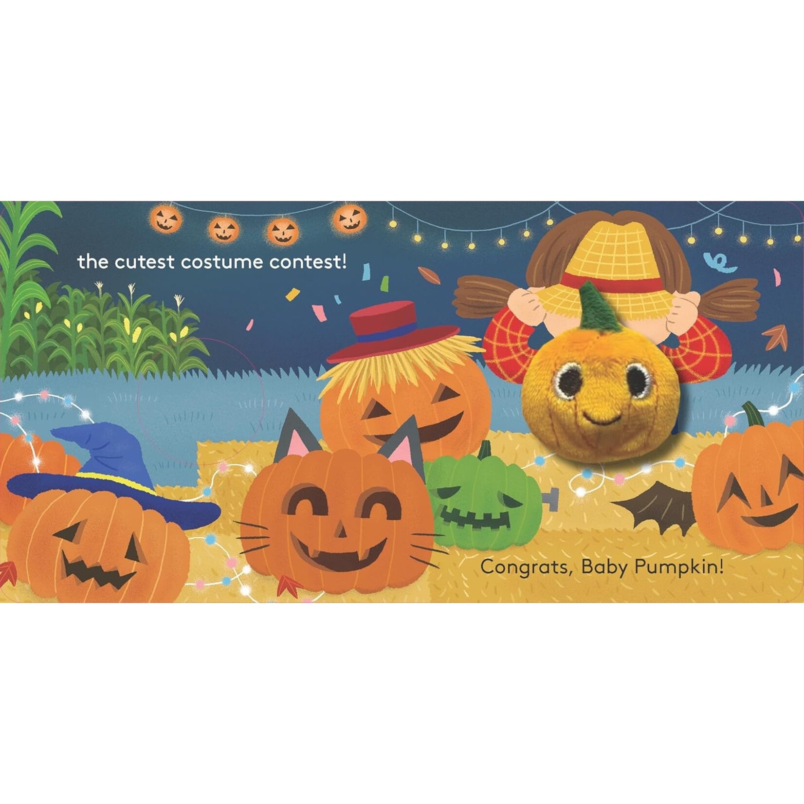 Chronicle Books Baby Pumpkin: Finger Puppet Book