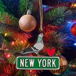 The Found NYC Pigeon Ornament