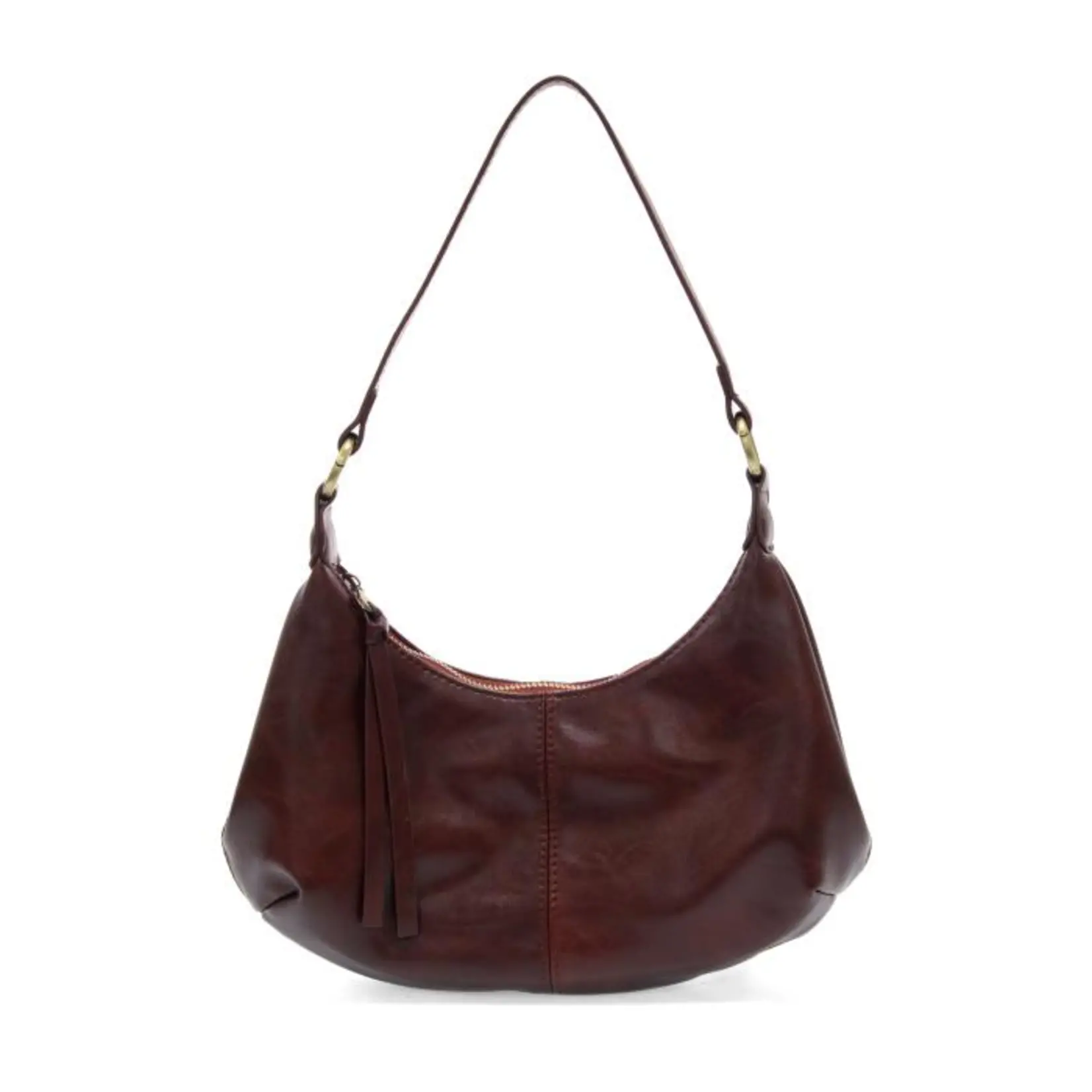 Joy Accessories Giselle Mini Hobo in Maroon