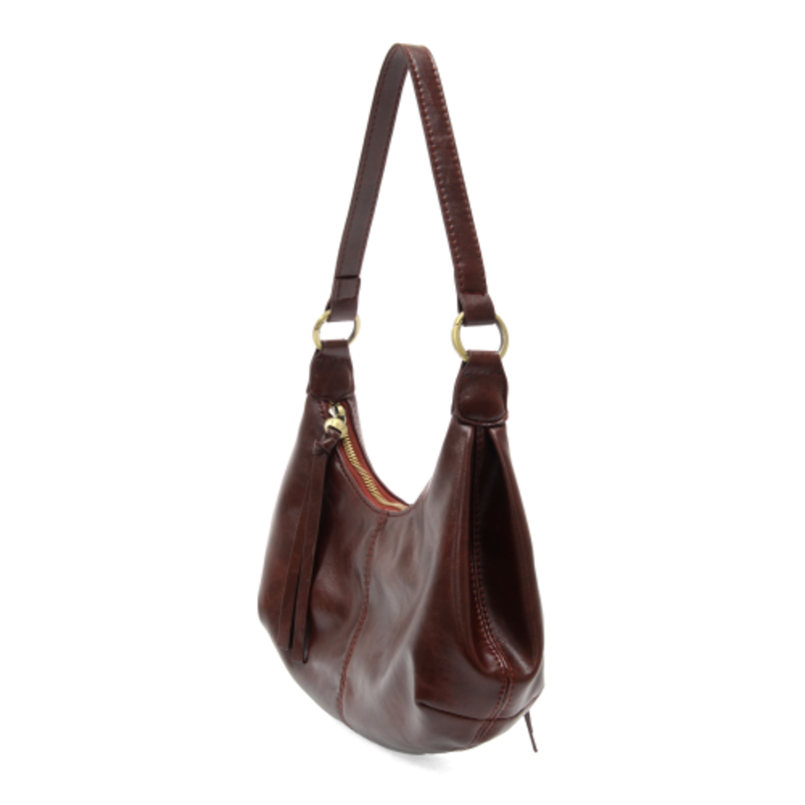Joy Accessories Giselle Mini Hobo in Maroon