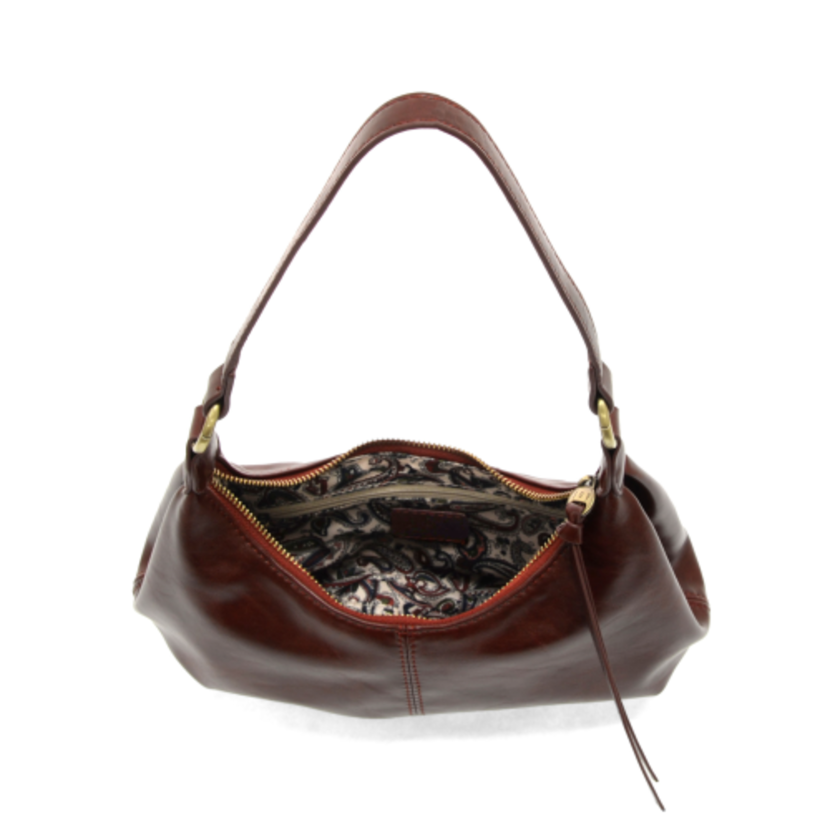 Joy Accessories Giselle Mini Hobo in Maroon