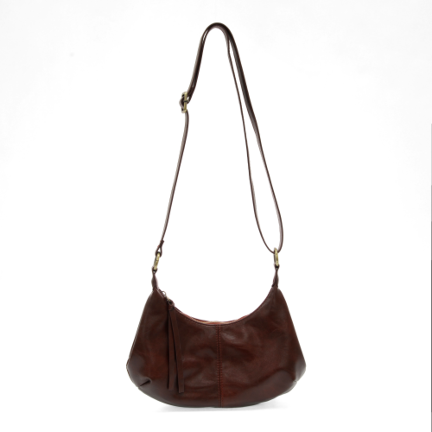 Joy Accessories Giselle Mini Hobo in Maroon
