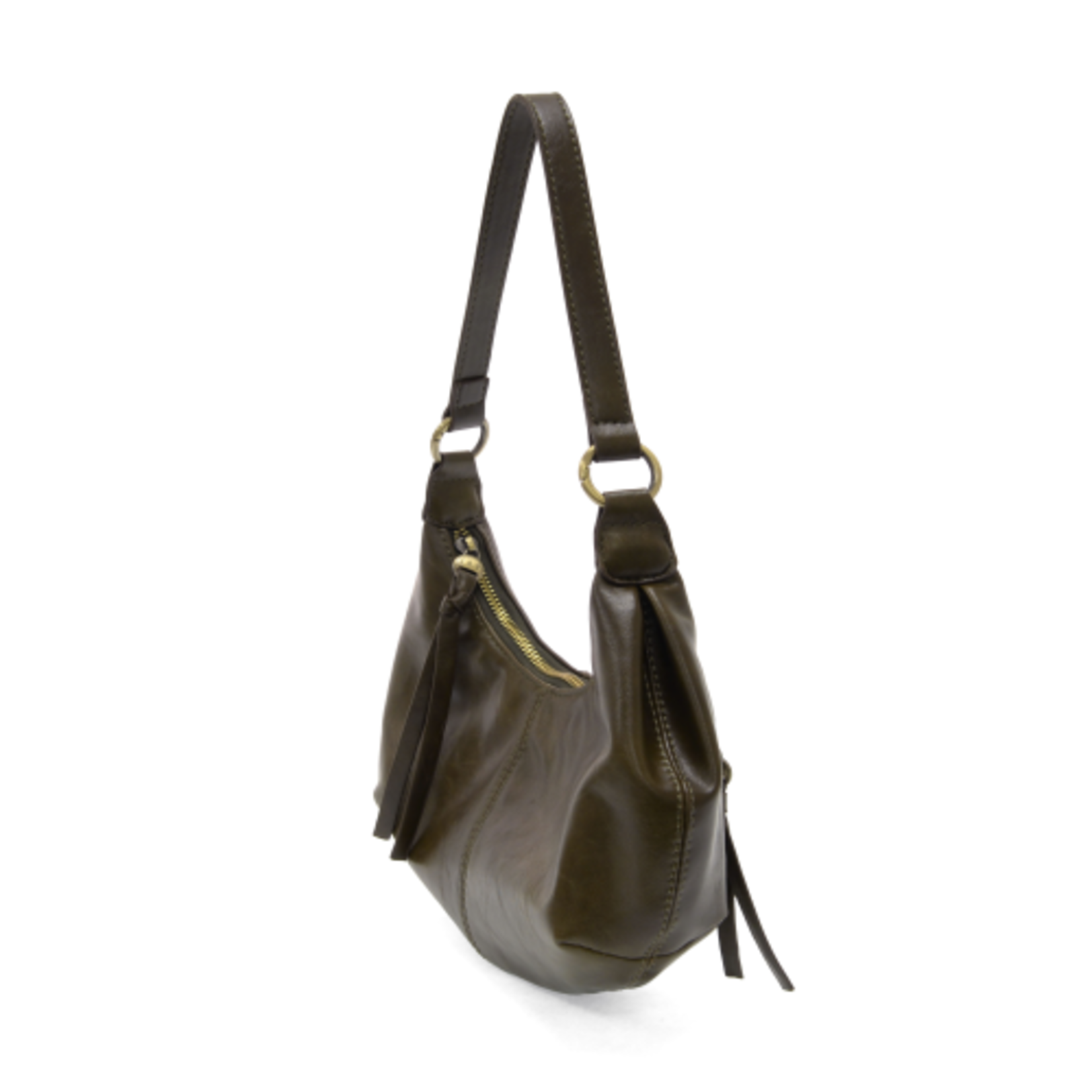 Joy Accessories Giselle Mini Hobo in Moss