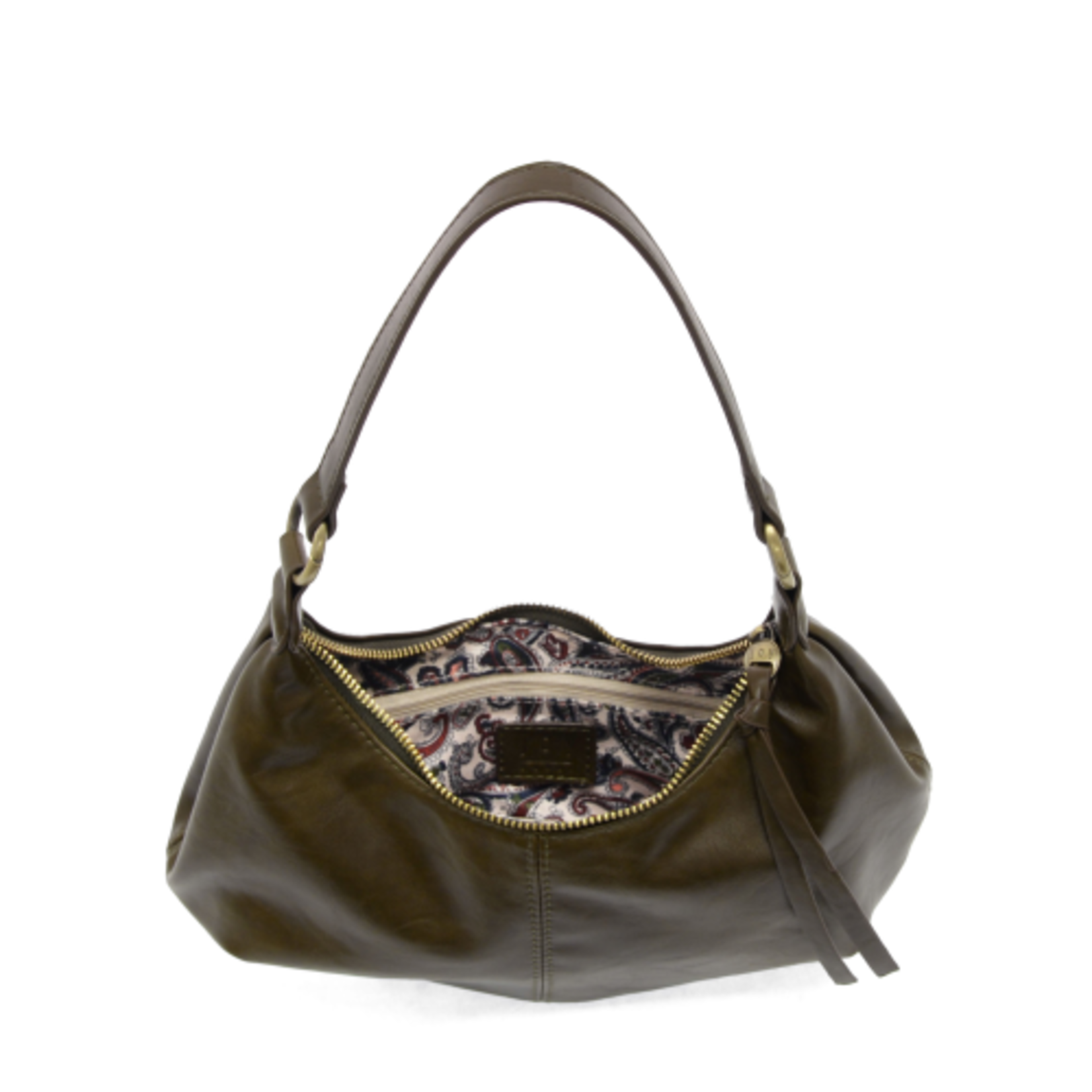 Joy Accessories Giselle Mini Hobo in Moss