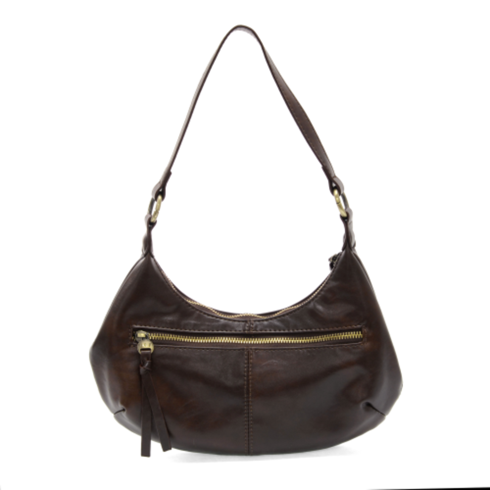 Joy Accessories Giselle Mini Hobo in Mocha