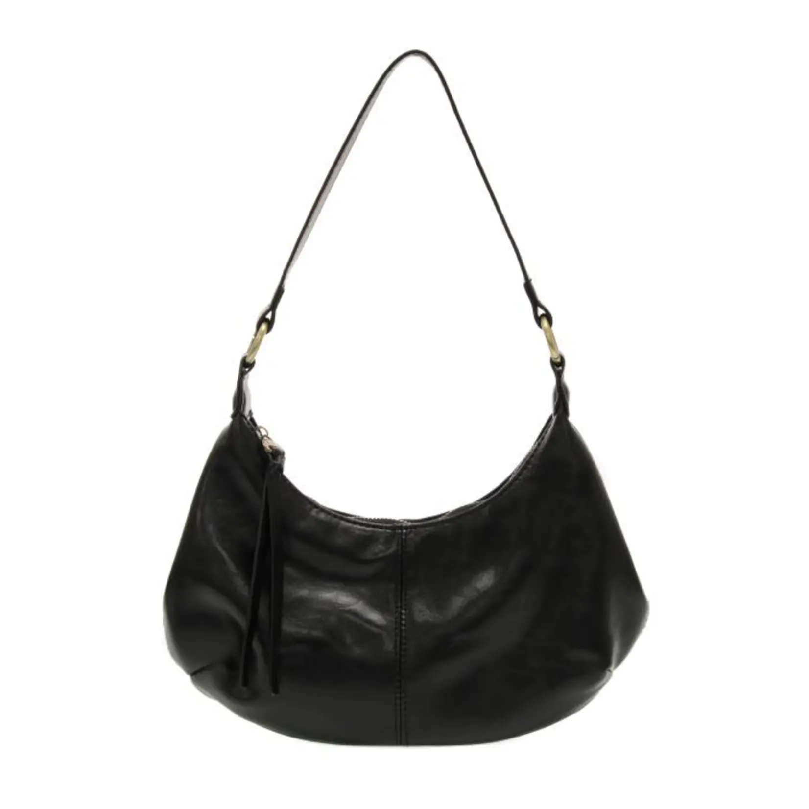 Joy Accessories Giselle Mini Hobo in Black