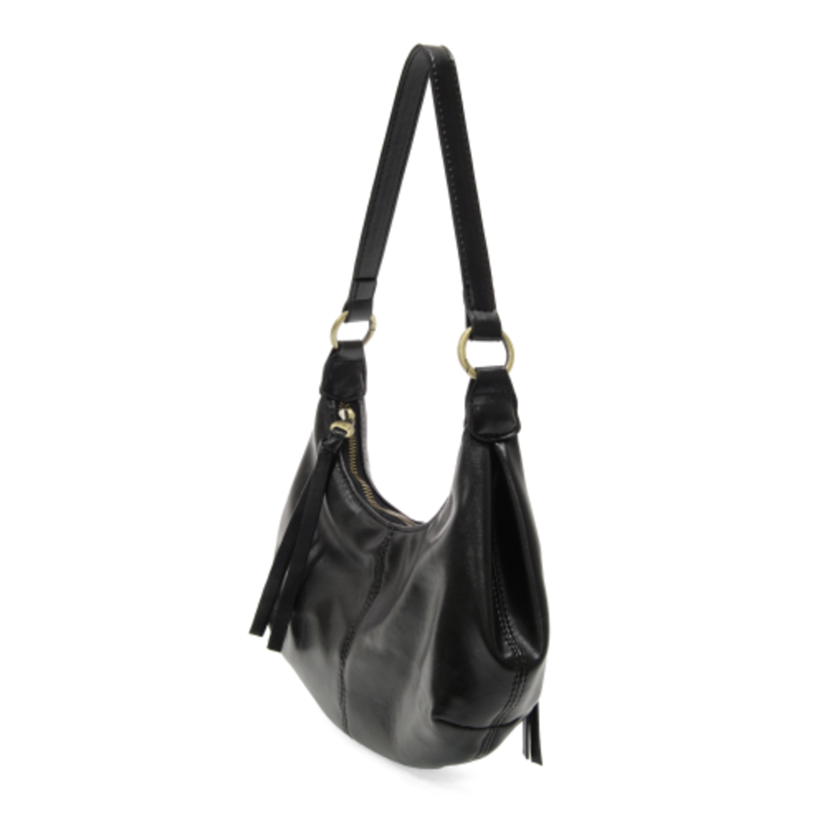 Joy Accessories Giselle Mini Hobo in Black