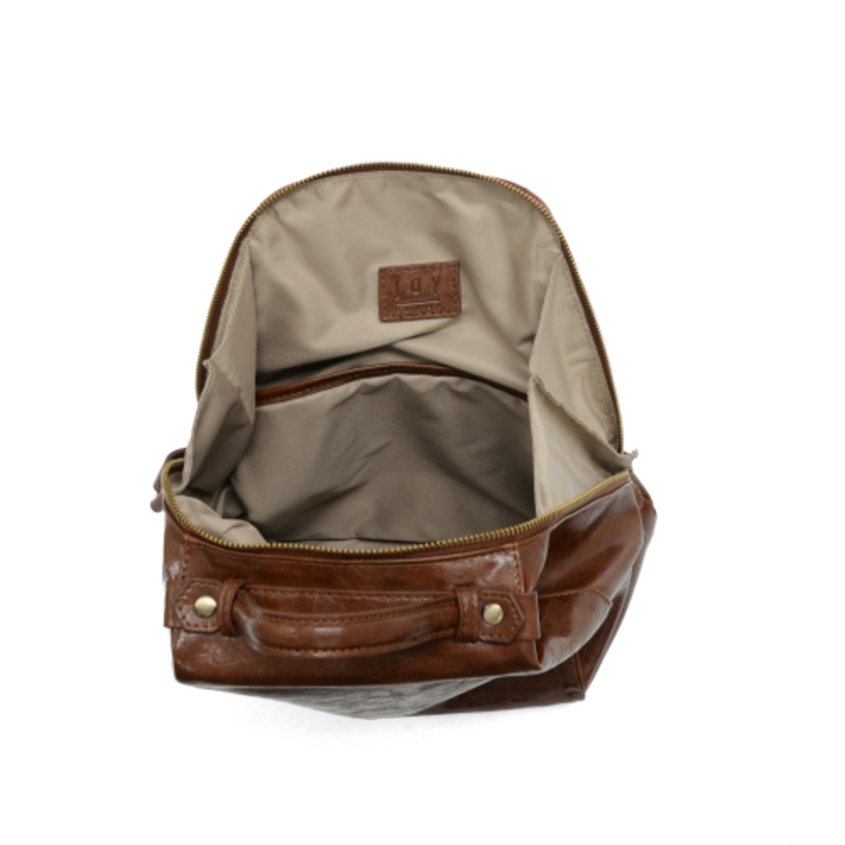 Joy Accessories Maggie Modern Backpack in Saddle