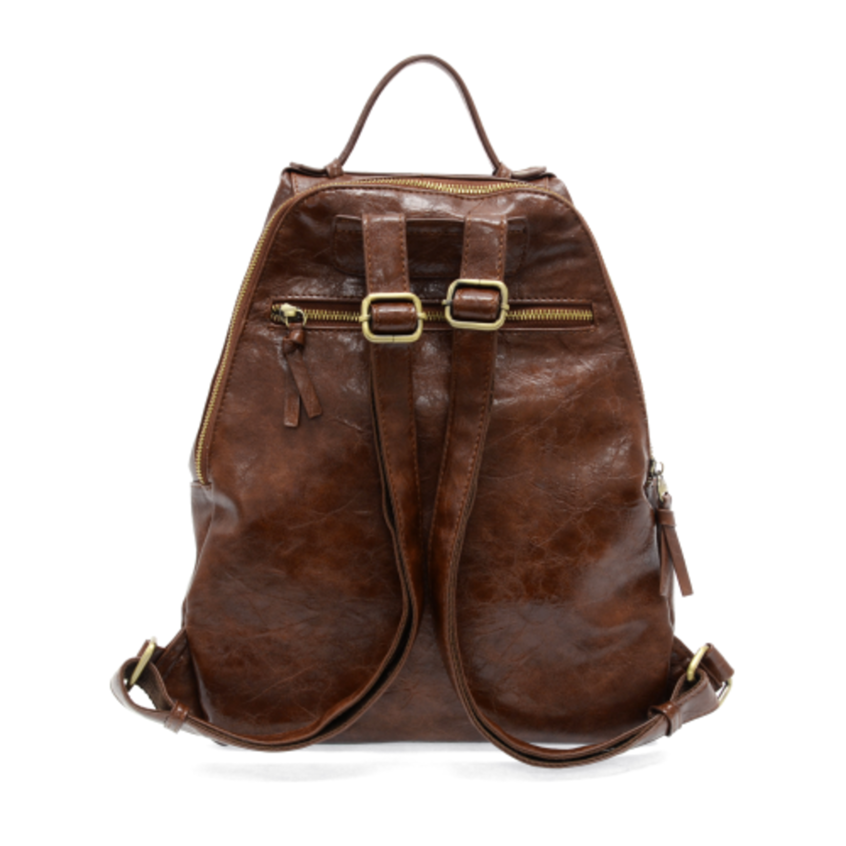 Joy Accessories Maggie Modern Backpack in Saddle