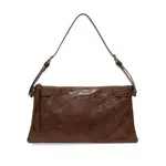 Joy Accessories Eve Trapeze Shoulder Bag in Saddle