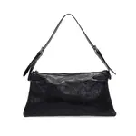 Joy Accessories Eve Trapeze Shoulder Bag in Black