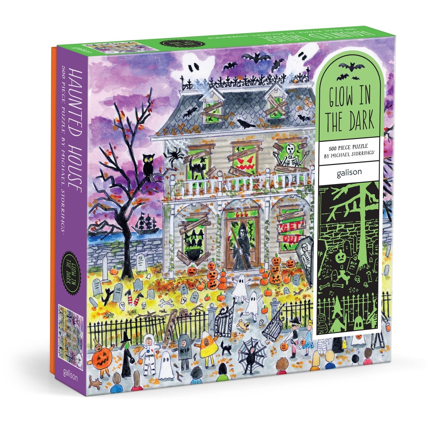 Hachette Glow Haunted House Puzzle