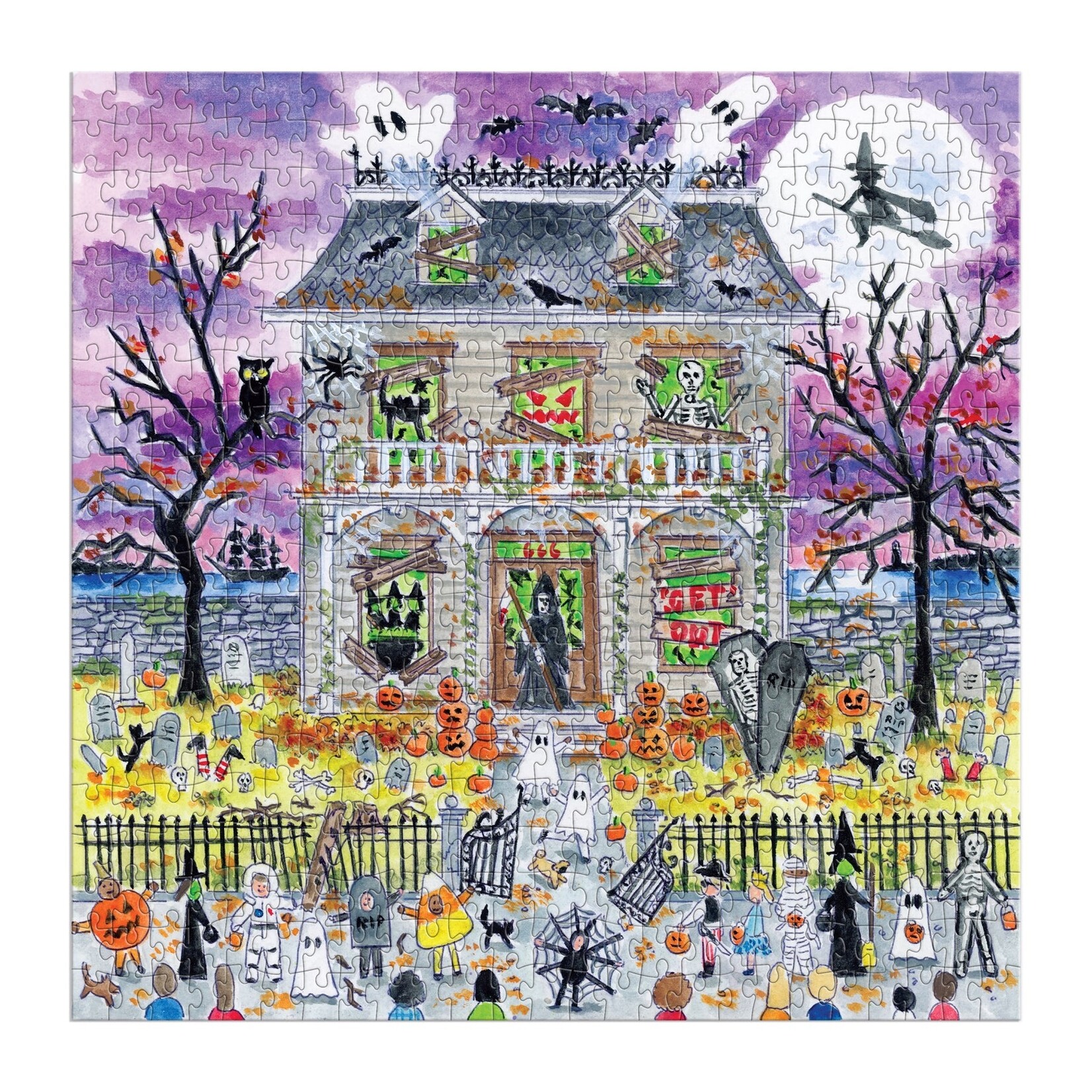Hachette Glow Haunted House Puzzle