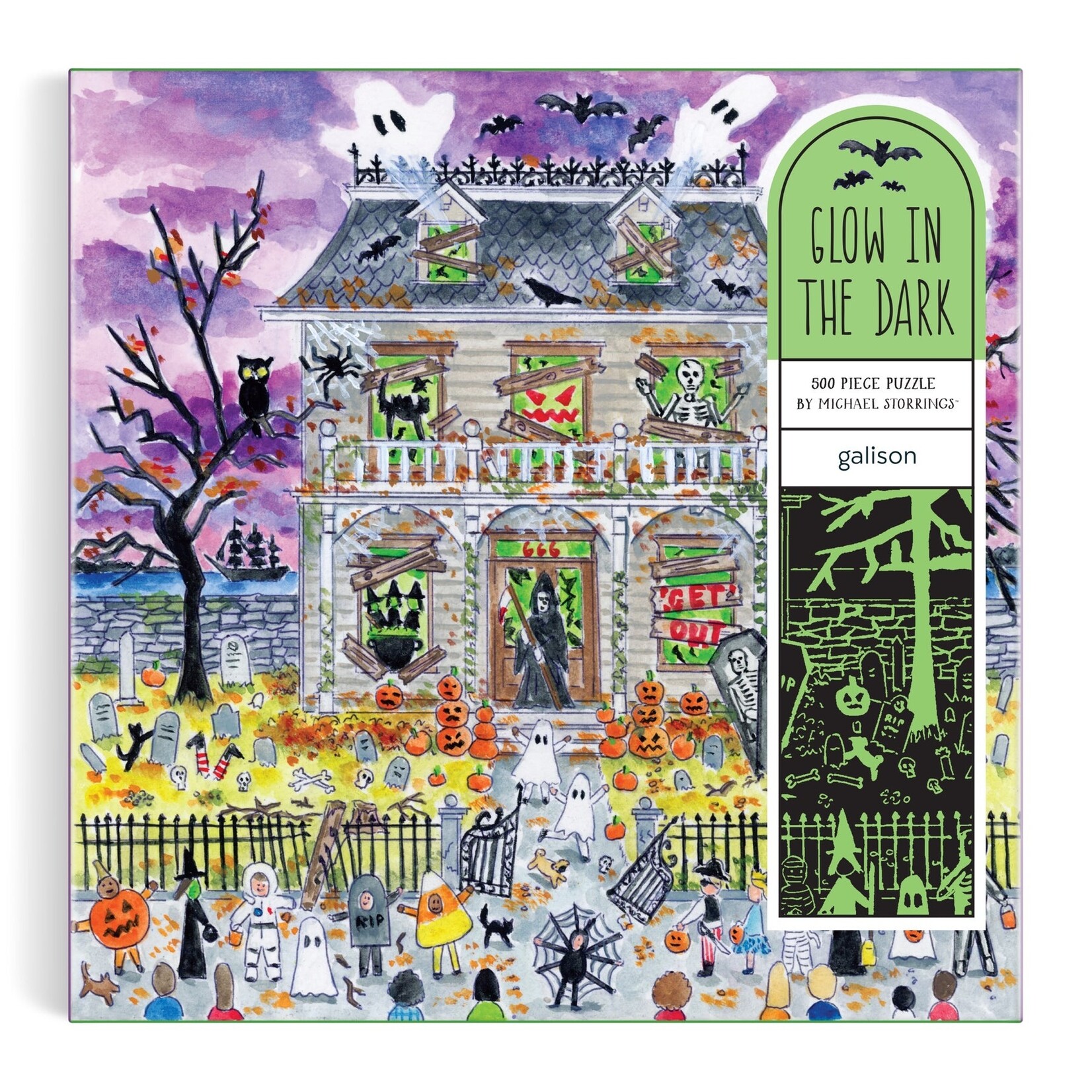 Hachette Glow Haunted House Puzzle