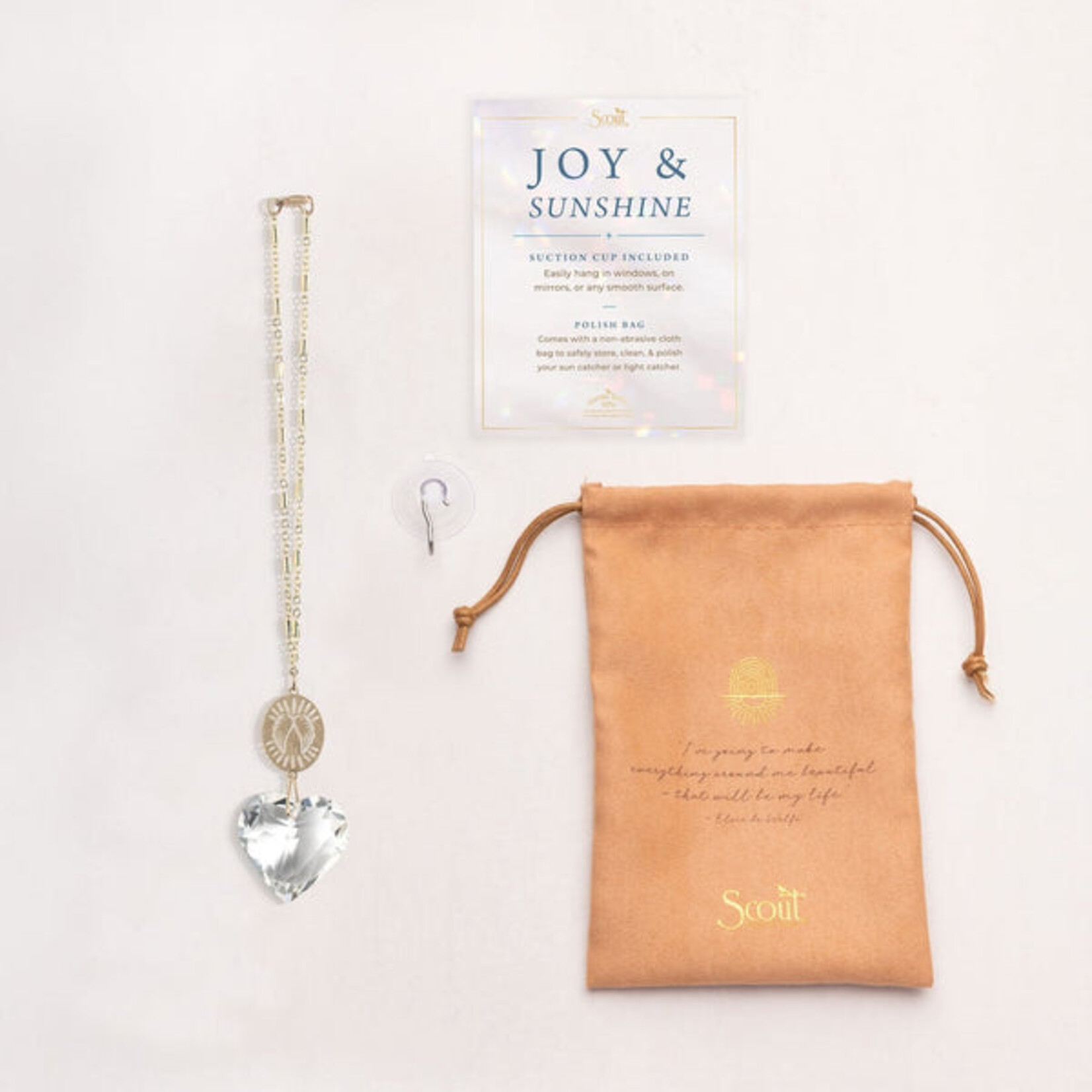 Scout Curated Wears Angel Wings Pocket Suncatcher