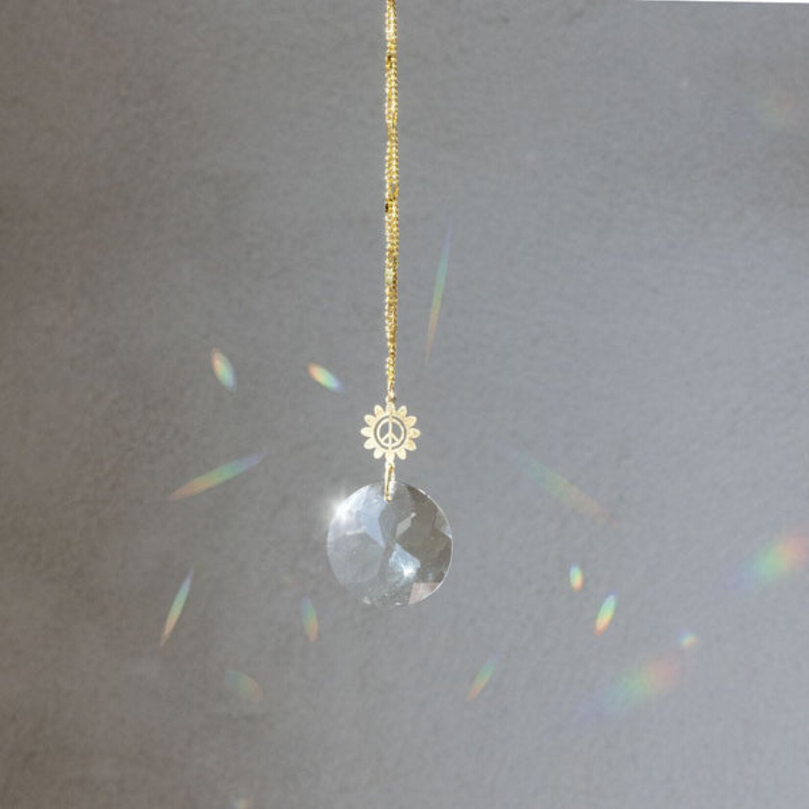 Scout Curated Wears Peace Flower Pocket Suncatcher