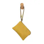 Joy Accessories Pippa Wristlet Pouch in Mustard
