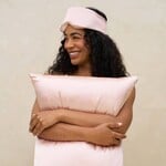 Kitsch Contour Pillow Eye Mask in Blush