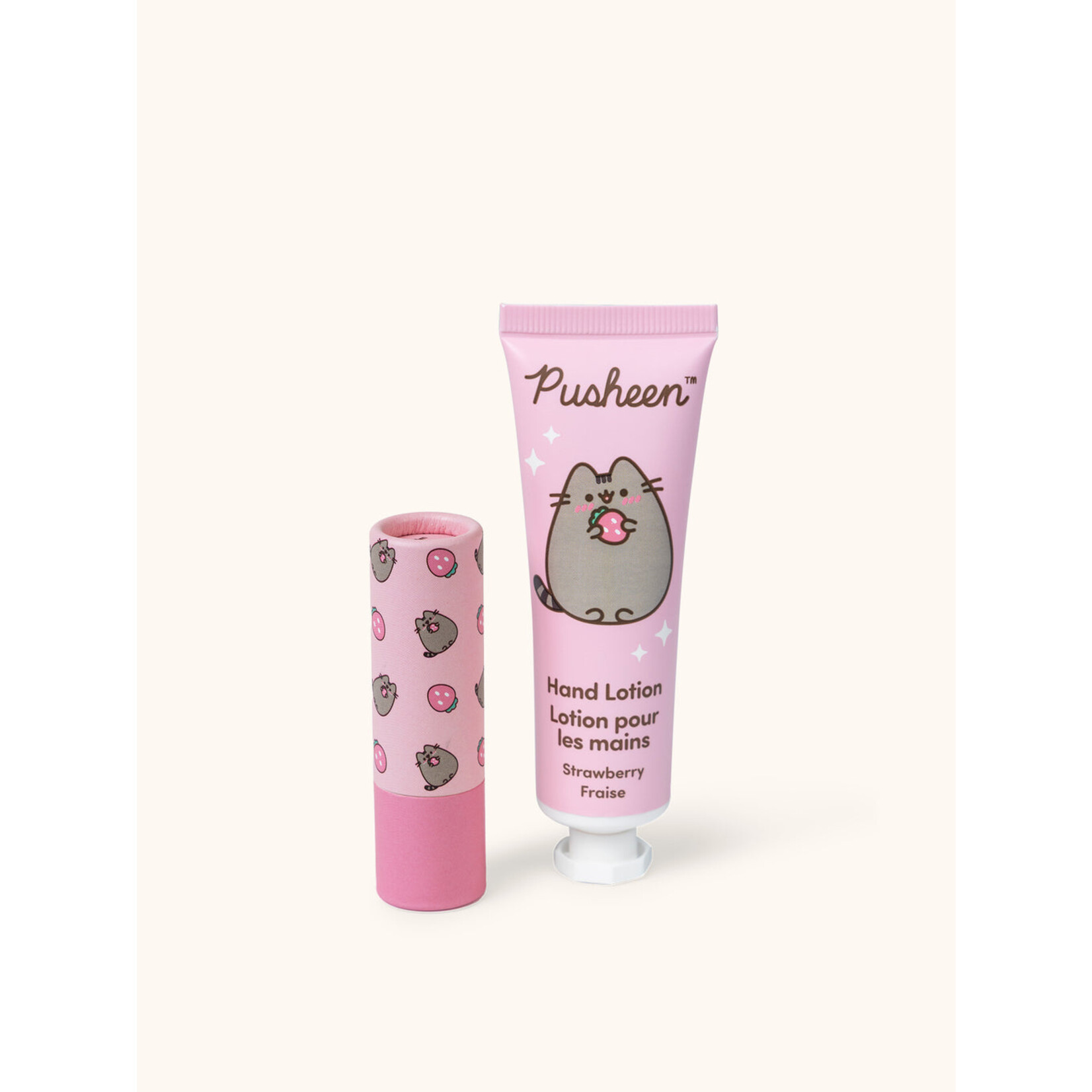 Studio oh! Lip Balm & Lotion Set in Pusheen Sweet Strawberry