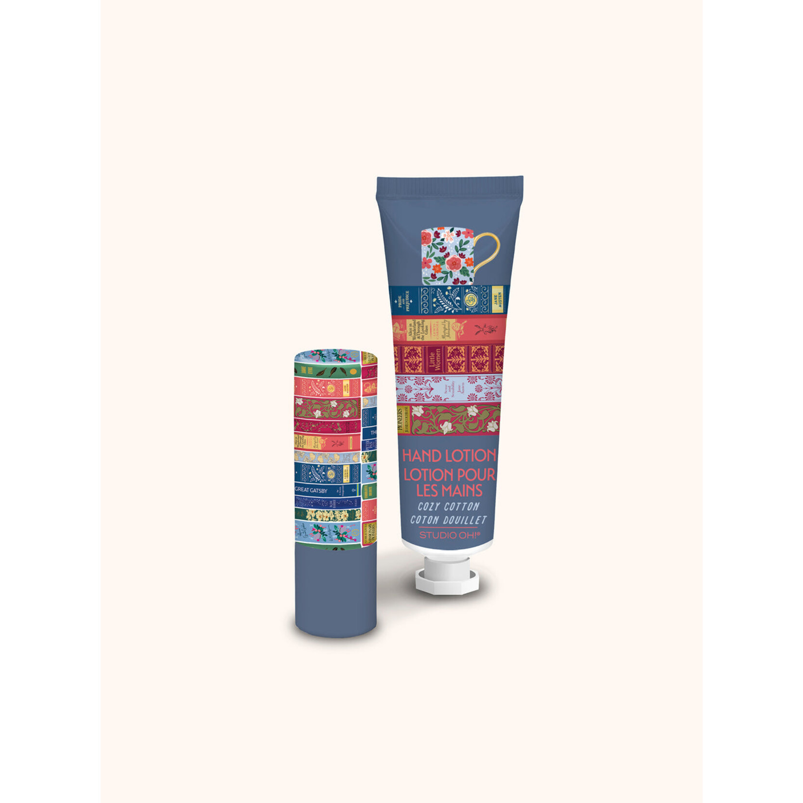 Studio oh! Lip Balm & Lotion Set in Cozy Cotton