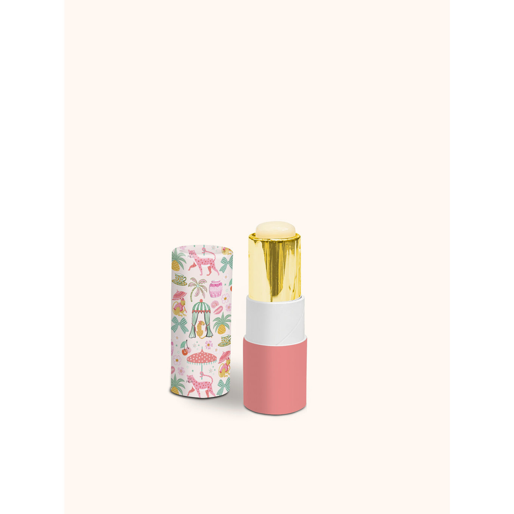 Studio oh! Lip Balm & Lotion Set in Fresh Citrus Leopard