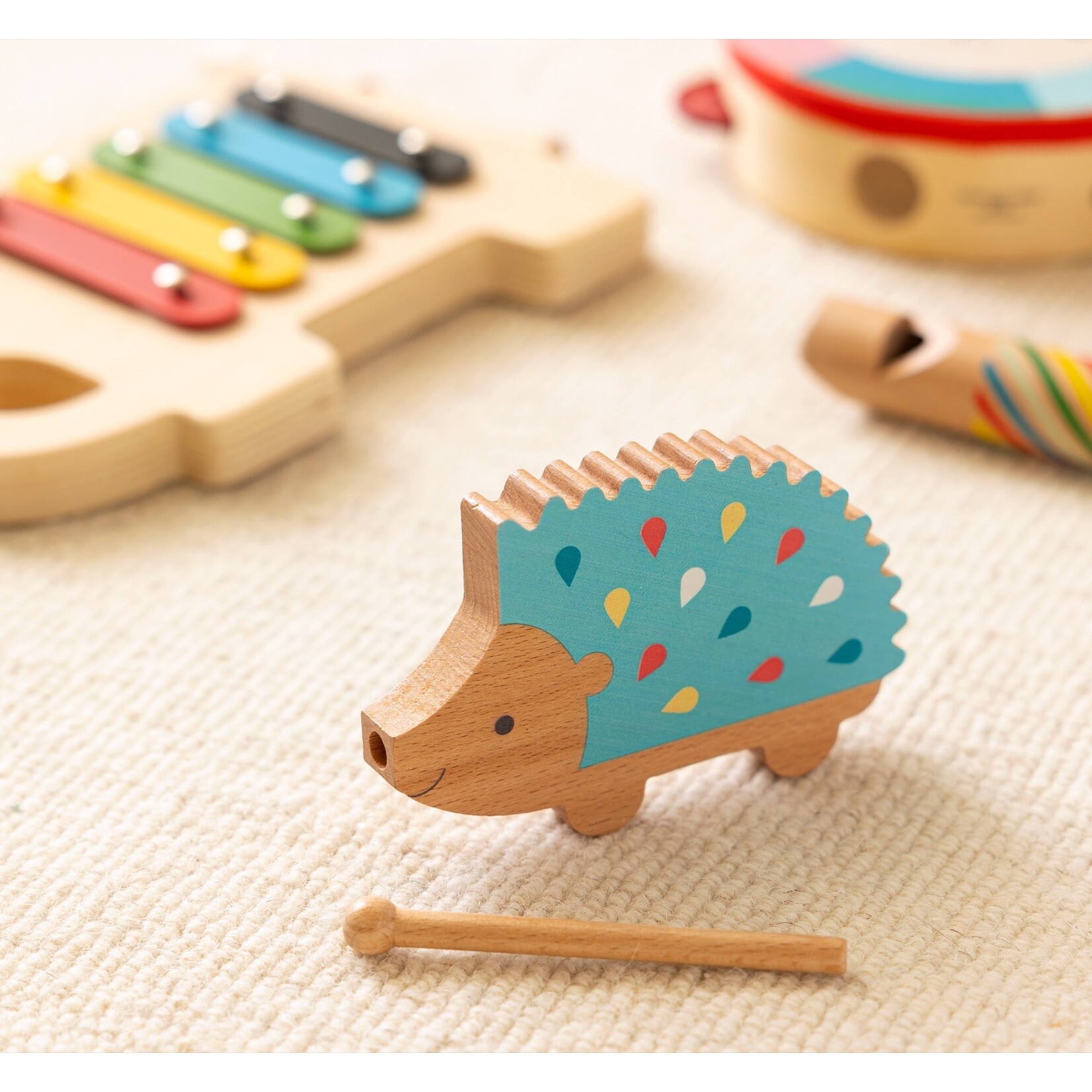 Happy Hedgehog Percussion Instrument