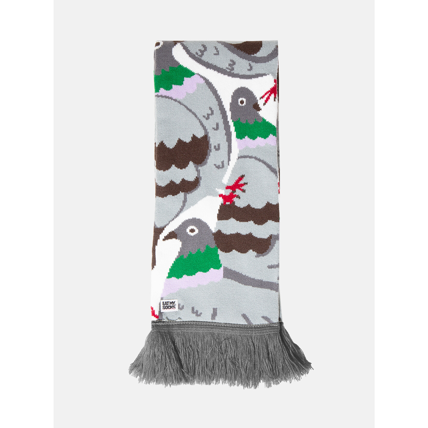 Eat My Socks Pigeon Scarf