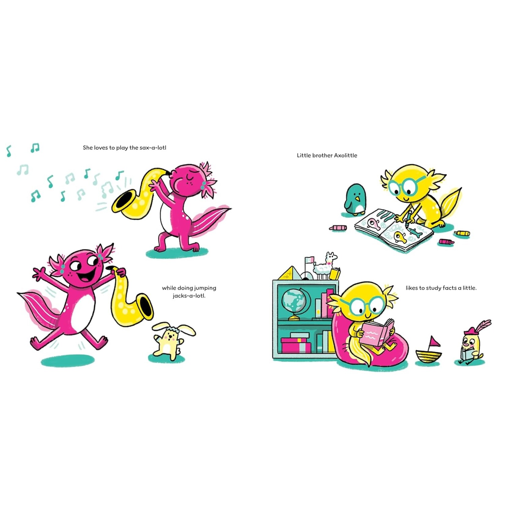 Sourcebooks Axolotl and Axolittle