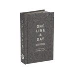 Chronicle Books One Line A Day Charcoal Canvas