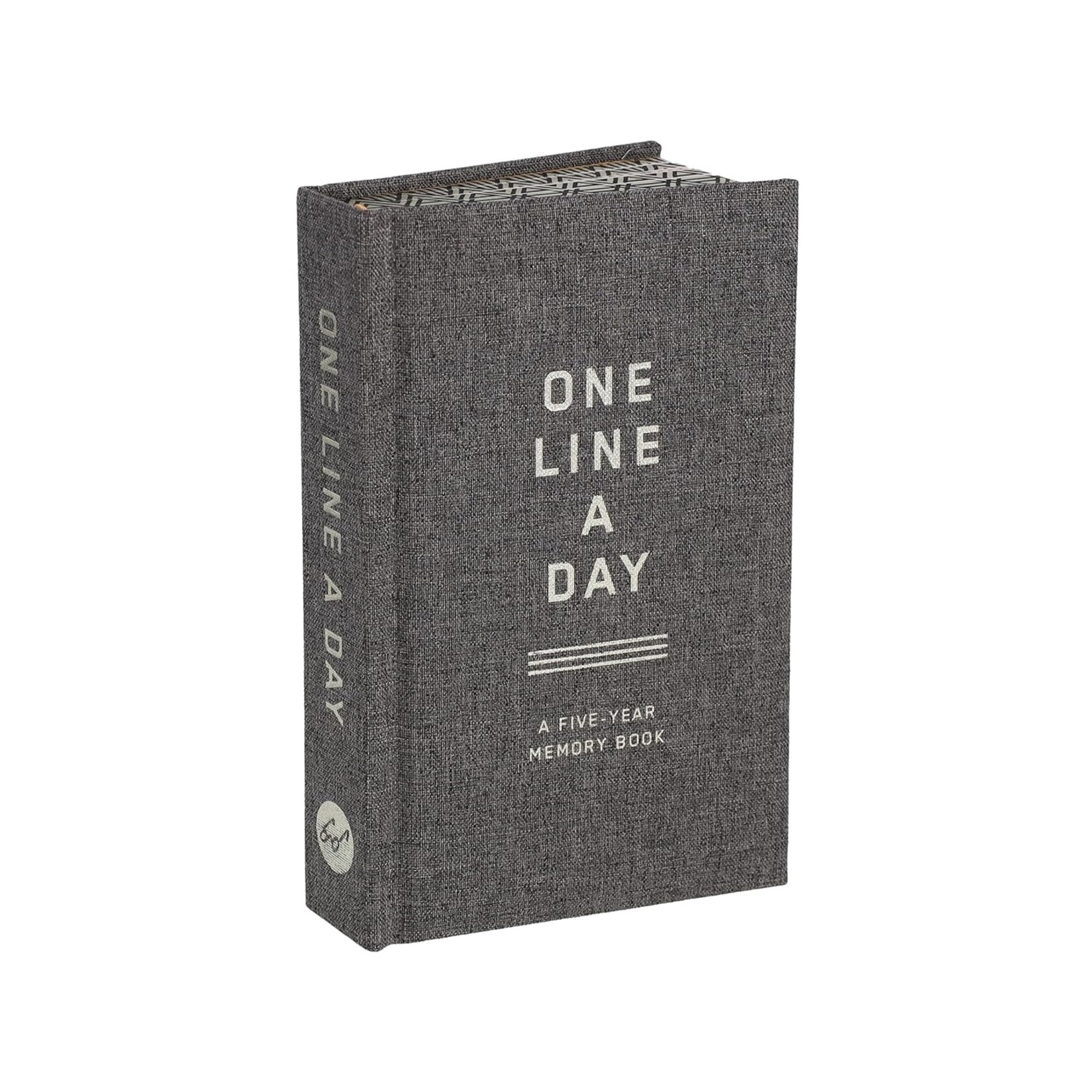 Chronicle Books One Line A Day Charcoal Canvas