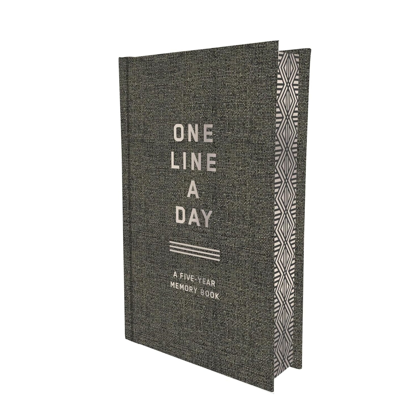 Chronicle Books One Line A Day Charcoal Canvas